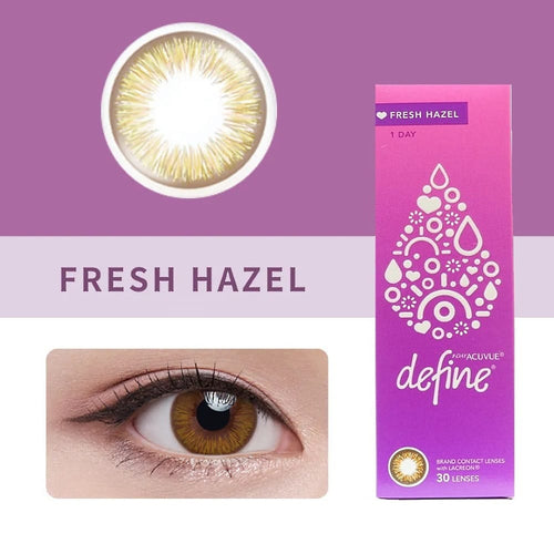 ACUVUE Define FRESH 系列 日拋彩妝隱形眼鏡 -近視( (30片)